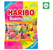 Haribo Sweet &amp; Pika Sweet Or Sour Mix 350g -Made In Europe Free Shipping - £11.07 GBP