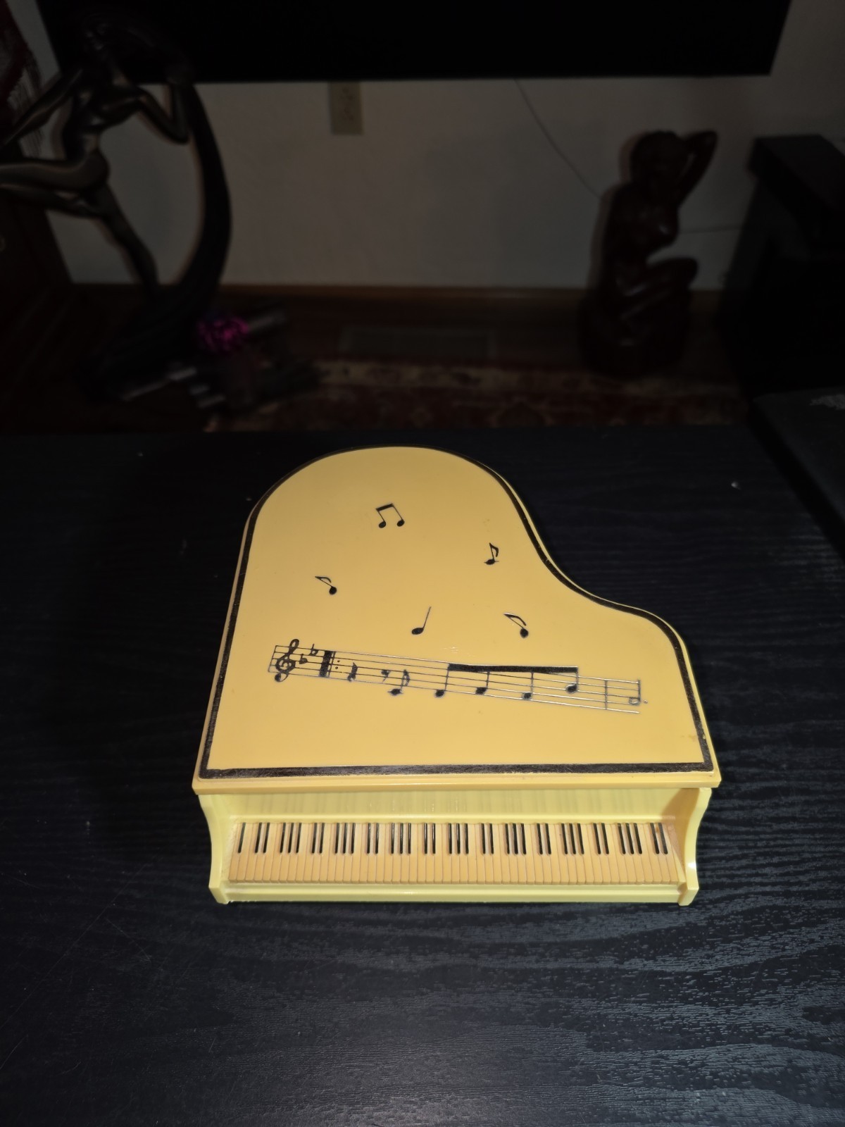 George Good Corp. 1977 Grand Piano Trinket Music Box Stranger in the Night Item image 2