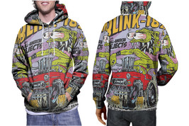 Blink 182 Rock Band Blink 182  stylish Sporty Hoodie Fullprint  Mens - £27.96 GBP