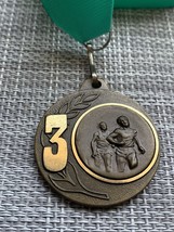 Vintage Sport Award Medal Running Marathon JHAB Loppet 2001 - $8.60