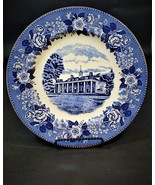Old English Staffordshire &quot;Mount Vernon&quot; 10&quot; Plate - £23.34 GBP