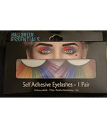 Halloween Essentials Self Adhesive Eyelashes 1 Pair Rainbow - £5.14 GBP