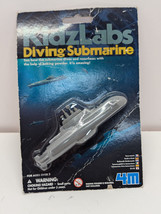 Diving Sub Toy Powered by Baking Powder Bath Tub Pool Submarine Gray Kid... - £3.62 GBP