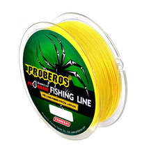 2 PCS PROBEROS 4 Edited 100M Strong Horse Fish Line, Line number: 4.0 / 40LB(Yel - £4.73 GBP