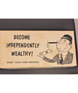 Gag Gift: Become Independently Wealthy! Start Your Own Business, c 1961 ... - $183.98 MXN