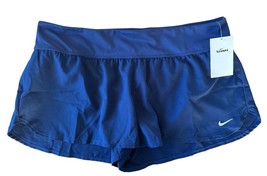 Nike Women&#39;s Solid Element Swim Boardshorts NESS9389-440 Size XL Navy Blue - £23.45 GBP