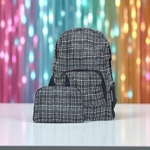 MYTAGALONGS Folding Backpack - Tweed NWT LIMITED EDITION - $64.34