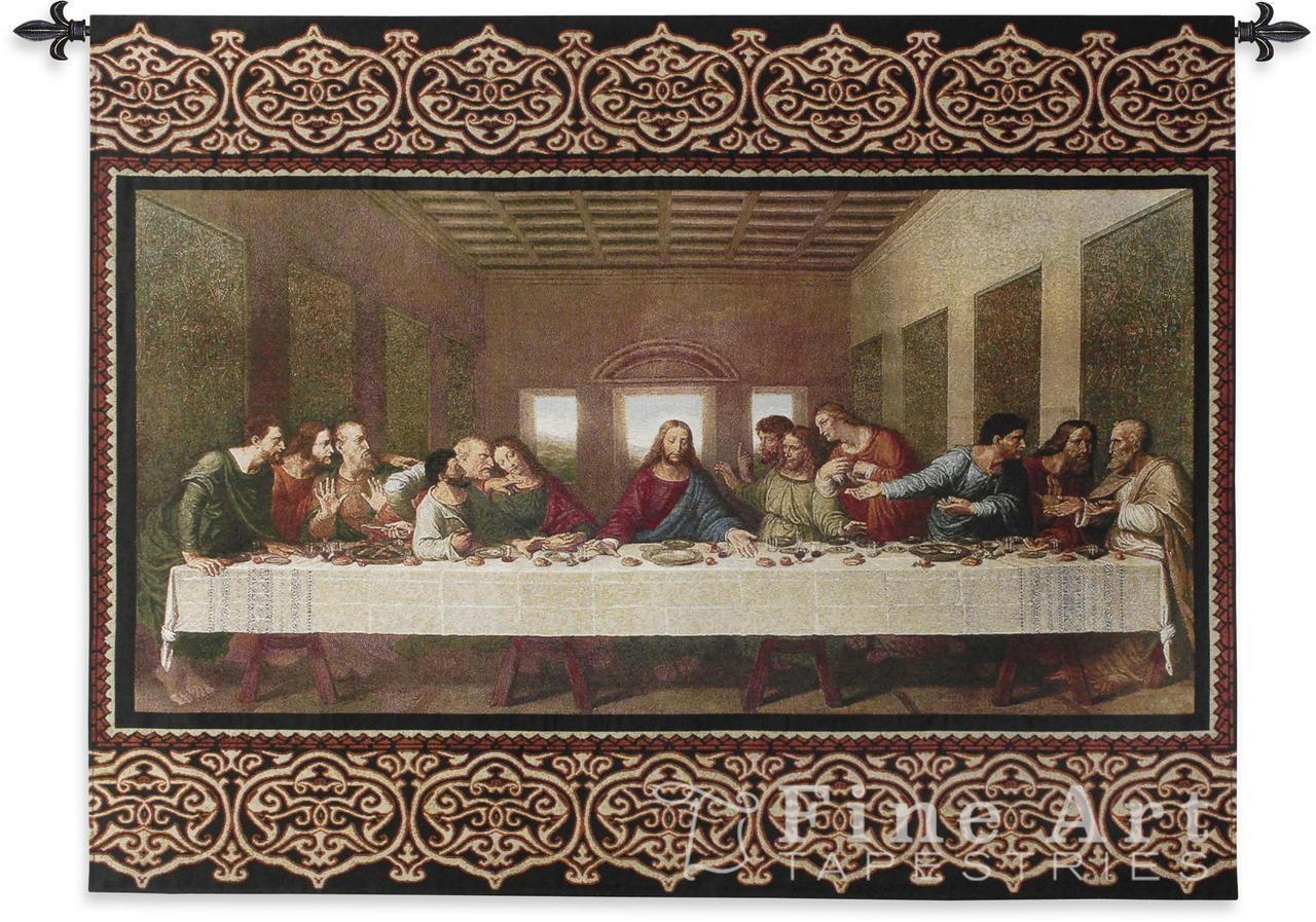 Primary image for 53x40 LAST SUPPER Jesus Christ Religious Tapestry Wall Hanging 