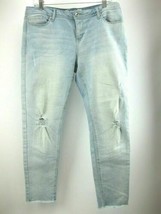 Seven7 Jeans Size 13 Distressed Light Blue - $23.14