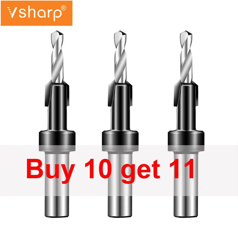 Dia.6-14mm Countersink Drill wor Drill Bit Drilling Pilot Holes For Screw Counte - £130.77 GBP