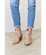 East Lion Corp Rhinestone Ankle Cowgirl Booties - $75.41 CAD