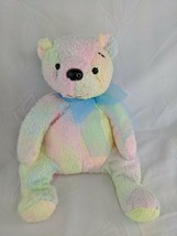 Ty Pastel Bear Plush 12 Inch 2001 Stuffed Animal Toy - $6.95