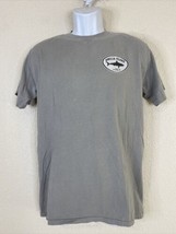 Comfort Wash Men Size S Gray Amelia Island Florida Shark T Shirt Short S... - £5.02 GBP