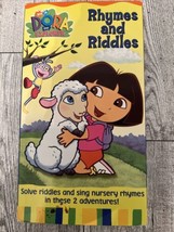 Dora the Explorer - Rhymes and Riddles (VHS, 2003) Boots - £7.46 GBP