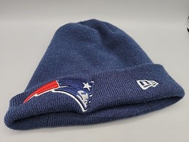 New England Patriots New Era Basic Cuff Winter Knit Hat One Size Football - £5.19 GBP