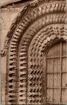 Vtg Postcard 1910s RPPC Iffley Church Oxford UK West Door Detail - Unused - £8.38 GBP