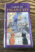 Tarot of Pagan Cats Mini Deck (Cards) Illustrated Sealed Colorful - £11.50 GBP