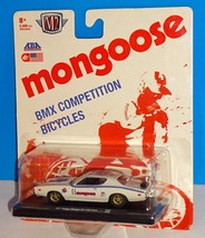 M2 Machines Auto-Drivers R90 Mongoose BMX 1971 Dodge Charger R/T 440 Pack White - £9.43 GBP