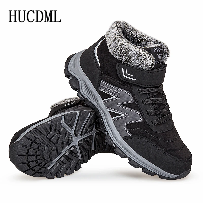 Best Sneakers Men Boots Winter Plush Warm Snow Boots Unisex Men Women Winter Wor - £57.19 GBP