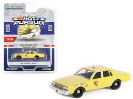 1983 Chevrolet Impala Yellow Maryland State Police Hot Pursuit Series 45 1/64 - £15.05 GBP