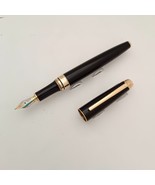 Caran D&#39;Ache Ebony Black Lacquer Leman Fountain Pen- Switzerland - £382.75 GBP