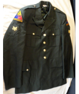DSCP BREMEN-BOWDON SERGE 489 CLASS A DRESS GREEN ARMY UNIFORM JACKET COA... - €47,25 EUR