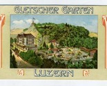 1900&#39;s Glacier Garden Labyrinth Lions Monument Booklet  Lucerne Switzerland - $74.44