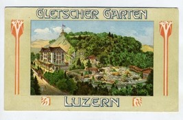 1900&#39;s Glacier Garden Labyrinth Lions Monument Booklet  Lucerne Switzerland - $74.44