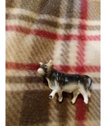 Small Porcelain Cow Bull Figurines 1.75”H - $8.59