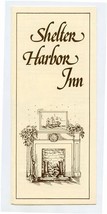 Shelter Harbor Inn Brochure Route 1 Westerly Rhode Island  - £9.47 GBP