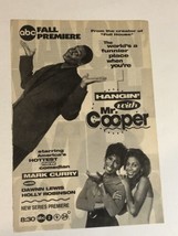 Hangin With Mr Cooper Tv Series Print Ad Vintage Mark Curry TPA1 - £4.73 GBP