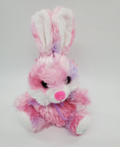 Tom&#39;s Toy Bunny Rabbit  Pink Purple Tie Dye 2022 Plush 8&quot; Easter Toy  B96 - £7.81 GBP
