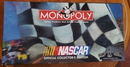 Open Box Monopoly NASCAR Official Collector&#39;s Edition 1997  - £18.31 GBP