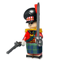 1pcs Napoleonic Wars Officers of the Highland Infantry Minifigure Building Block - £2.93 GBP