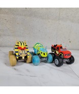 Blaze The Monster Machines Diecast Lot Of 3 Zeg Sphinx Blaze Trucks Toys - €19,02 EUR