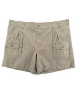 Cabelas Shorts Mens SZ 46 Tan Beige Khaki 7 Pocket Design Cotton Hikers EUC - $16.99