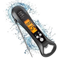 Instant Read Meat Thermometer Cooking Digital Food Thermometer IPX7 Waterproof - £14.68 GBP