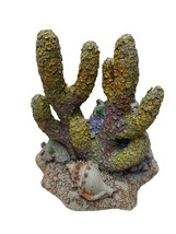 Aquarium Coral Reef Decor 9&quot;x7&quot;x6&quot; Ceramic Fish Tank Artificial Ornament... - $29.69