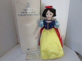 DISNEY COLLECTION SNOW WHITE DOLL GOLDEN ANNIVERSARY 17&quot; COA BOX LTD ED - £14.75 GBP