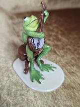 Hagen Renaker Frog Froggie Banjo Player on Base 03180 Vintage 1995 to Present - £38.69 GBP
