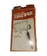 Vintage Al-Site Magnifier All Purpose Magnifying Glass 2&quot;X3&quot; 1980 Prop R... - $27.07 CAD