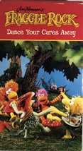 Jim Henson&#39;s Fraggle Rock Dance Your Cares Away(Vhs 2004)TESTED-RARE-SHIP24HOURS - £29.71 GBP