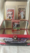 Mark McGwire LOT 1999. Lunch Box w/30 Card Set + 2 Promo Cards. Mint! - £11.32 GBP