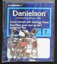 Danielson Crane Swivels with Interlock Snaps  2 Pack Size 3/0 - $2.97