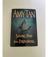 Saving Fish from Drowning by Amy Tan hardcover book  - £10.19 GBP