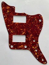 Guitar Pickguard For Fender US Jazzmaster PAF No Rhythm Control,Red Tortoise - £13.15 GBP