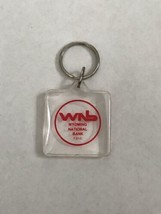 Vintage Wyoming National Bank Promotional Keychain - £11.30 GBP