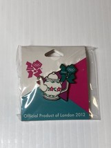 Tea cup, pot sugar 2012 Olympics Pin NEW London - £9.43 GBP