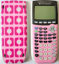 Texas Instruments Pink TI-84 Plus Silver Edition Calculator Tested - £47.18 GBP