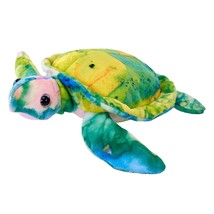 WILD REPUBLIC Mysteries of Atlantis, Sea Turtle, Stuffed Toy, 8 inches, Gift for - £20.61 GBP